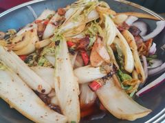 干锅娃娃菜-北大地皖峰饭馆