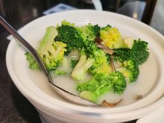鸡枞菌烩西兰花-赠李白·如诗的川味(余杭万达广场店)