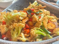 五花肉炒花菜-马凯餐厅(地安门店)