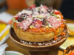芝加哥深盘披萨-Dragon Pizza•圆脸龙披萨·牛排餐厅