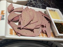 自制蒜泥猪肝-灶座小锅烀饼·铁锅炖(全国总店)