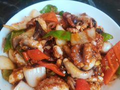 酱焖八爪鱼-锋味海鲜菜馆
