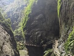 -龙水峡地缝景区
