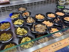 自助取餐区-好人民间小吃·番茄鱼酸菜鱼(木渎悠方店)