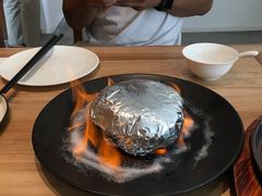 火焰豆腐包-朵朵开素食餐厅(后宰门街店)