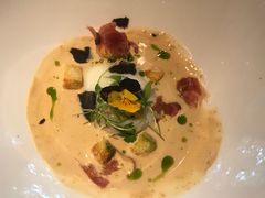 红心温泉蛋配伊比利亚火腿黑松露-弦月窗LUNETTE BY AMANDA(复兴路店)