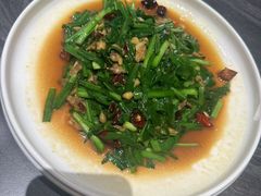 韭菜南蛤肉-梁家大院•农家菜(昆山会展中心店)