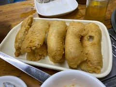 香香脆脆炸鱼肚-章记正宗南岗鱼蛋火锅