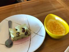 甜品抹茶红豆蛋糕-王鼎精致料理铁板烧(世博源店)