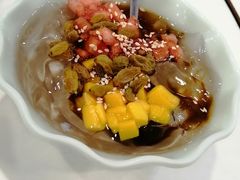 水果冰粉-咬不得高祖生煎·简餐(高银街店)