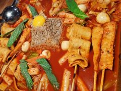 鱼饼火山炒年糕-包装马车·韩国料理·포장마차