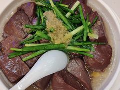 韭菜浸猪红-顺德人家食府(黄金广场店)