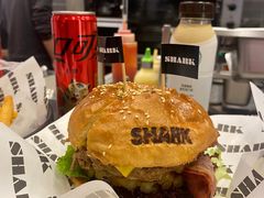 夏威夷牛肉汉堡-shark burger·鲨鱼汉堡(交子大道店)