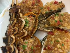 炭烤生蚝-覃记海鲜美食餐厅