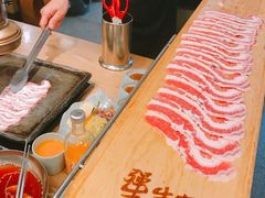 一米长盘牛五花-犟牛家·榴莲烤肉(五棵松店)