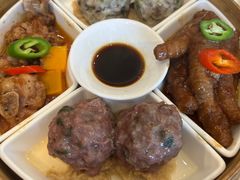 四式蒸点拼盘-金苑海鲜酒家(来魅力店)