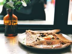 鸡蛋蘑菇熏肉荞麦可丽饼-RAC BAR(安福路店)