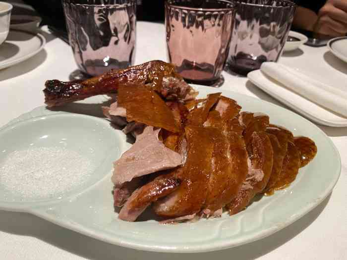 花悦庭·果木烤鸭(九六广场店)-"烤鸭无功无过吧～鸭架汤还不错,比较