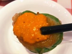 蟹黄墨鱼饼-龙桥私厨·姜花菊花过桥鱼·顺德菜(容桂店)