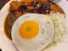 芝士猪排黄米饭-金龙咖喱