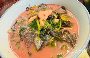 Amaranth and Century Egg Stir-Fry