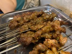 秦川黄牛招牌烤肉筋-叁宝烧烤 西安烧烤 领跑品牌(学府路店)