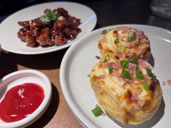 芝士烤土豆-绿茶餐厅(同成街华联店)