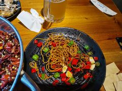 爆辣小公鸡炒面-望京一号·重庆江湖菜(工体店)