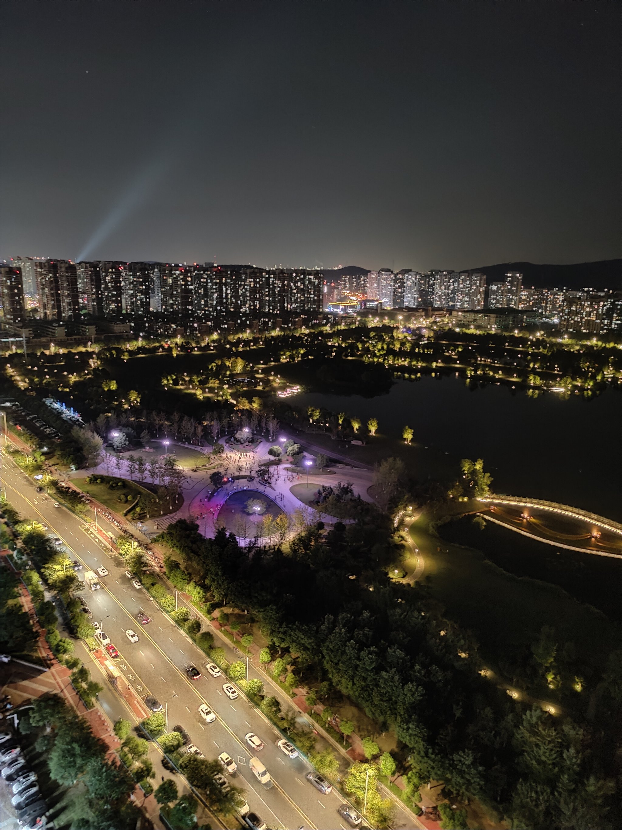 台江万达夜景图片