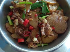 干锅土豆片-金家老三饭庄(常营店)