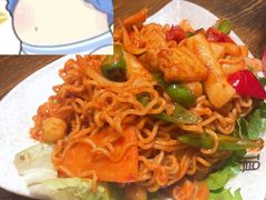 首尔辛拉面炒年糕-韩俱炭火烤肉(萍乡润达店)