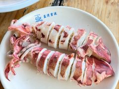 椰香鱿鱼-蓝湾碧波·老字号·疍家非遗海上餐厅