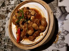 蒜香蜜汁排骨-绿茶餐厅(城西银泰城店)