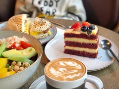 炒蛋配火腿早餐三明治-Wagas沃歌斯(大学路店)