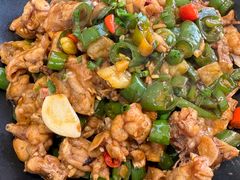 干锅牛蛙-梁记粥铺(开元地中海店)