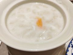 杏汁蛋白炖雪蛤-宏达宴老菜馆(群力第四大道店)