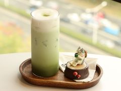 抹茶拿铁-猫小主咖啡·猫咖cat cafe(福田店)