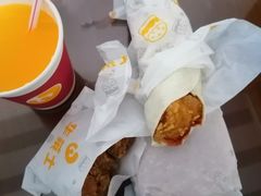 香辣鸡腿堡&nbsp;&nbsp;&nbsp;-华莱士·全鸡汉堡(合肥福乐万家店)