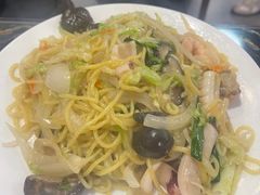 海鲜炒面-桃园中华料理炸酱面(燕儿岛路店)