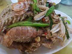 椒盐皮皮虾-春园海鲜广场D区6号(钟姐海鲜加工店)