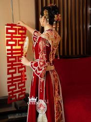 点击看大图 -艾拉·女王婚纱礼服馆
