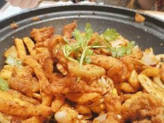 干锅牛蛙-渝蛙馆(新百店)