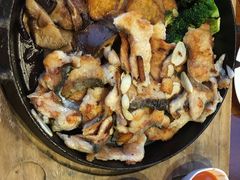 素颜烤鱼-院落创意菜