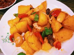 炸土豆块-清真·益鑫羊肉手抓馆(花园北街店)