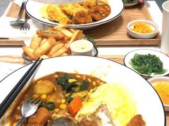 炸鸡块咖喱蛋包饭套餐-池奈·咖喱蛋包饭(熙地港店)