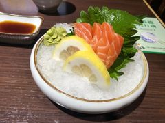三文鱼刺身-天万日本料理(石景山万达店)