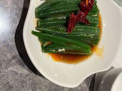 椒麻秋葵-港丽餐厅(龙之梦长宁店)