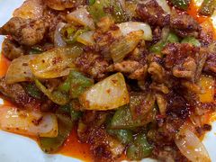 辣炒五花肉-贤花饭店(城阳店)