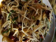 酸辣豆芽-二道木烤羊腿(桃花潭店)