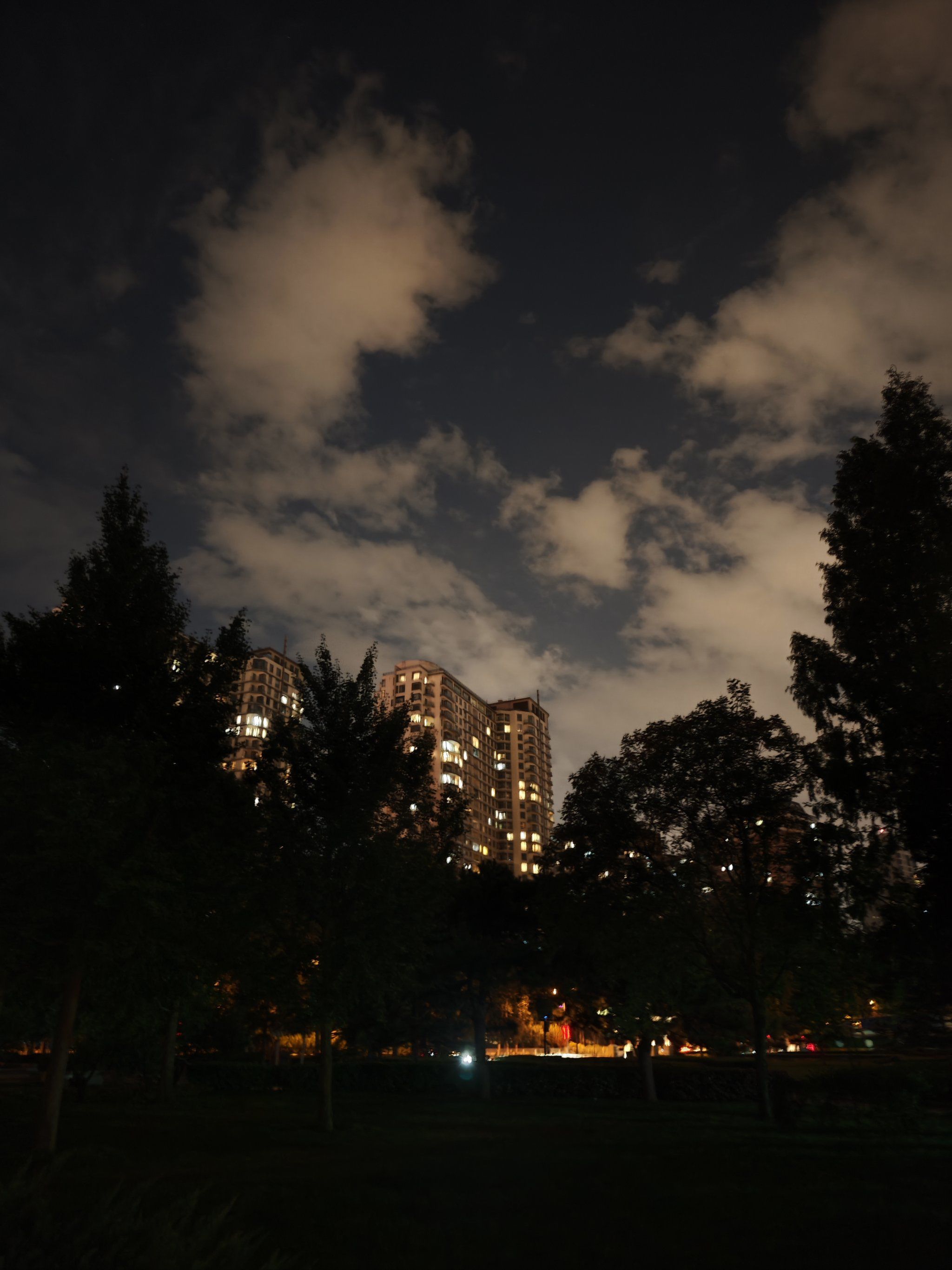 国庆摄影|傍晚的蓝天白云一样好看